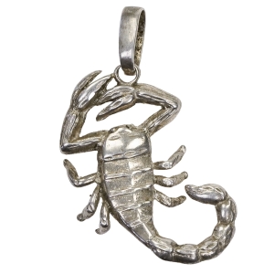 SREBRNY WISIOREK ZNAK ZODIAKU SKORPION WAGA 7,2 G