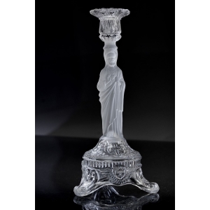 67305 BELGIA ŚWIETNY ŚWIECZNIK JEZUS Z GOREJĄCYM SERCEM (2).JPG