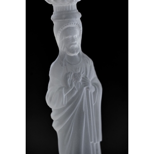 67305 BELGIA ŚWIETNY ŚWIECZNIK JEZUS Z GOREJĄCYM SERCEM (3).JPG