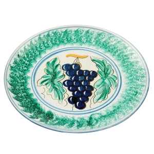 67412 BRISTOW CERAMICZNA PATERA DO ZWIESZENIA RĘCZNIE MALOWANE WINOGRONA (1).jpg
