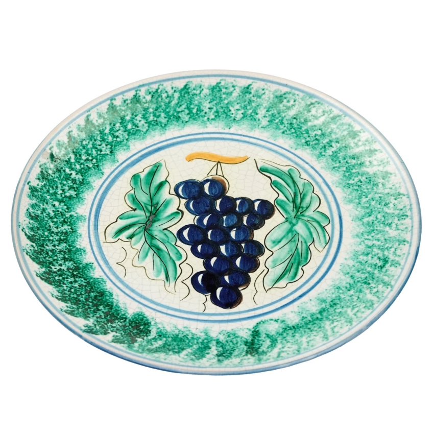 67412 BRISTOW CERAMICZNA PATERA DO ZWIESZENIA RĘCZNIE MALOWANE WINOGRONA (1).jpg