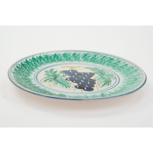 67412 BRISTOW CERAMICZNA PATERA DO ZWIESZENIA RĘCZNIE MALOWANE WINOGRONA (2).JPG