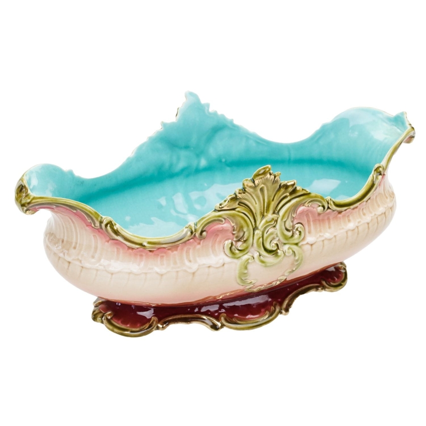 67604 SARREGUEMINES MAJOLIKA CUDOWNA ŻARDINIERA (1).jpg