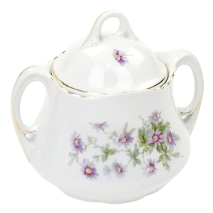 67640 CUDOWNA SECESJA UROCZA CUKIERNICA STARUSZKA FIOLETOWE KWIECIE (1).jpg