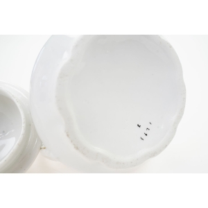 67640 CUDOWNA SECESJA UROCZA CUKIERNICA STARUSZKA FIOLETOWE KWIECIE (7).JPG