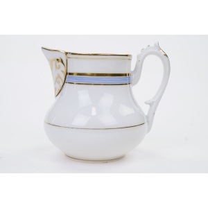 67710 BIEDERMEIER MLECZNIK RĘCZNIE MALOWANY DZBANUSZEK (2).JPG