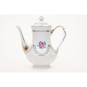 67815 ROYAL LIMOGES ŚLICZNY RĘCZNIE MALOWANY DZBANEK DO KAWY (2).JPG