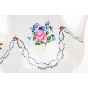 67815 ROYAL LIMOGES ŚLICZNY RĘCZNIE MALOWANY DZBANEK DO KAWY (3).JPG