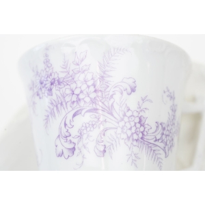 67827 C.T. ALTWASSER FILIŻANKA PATYCZAK STARUSZEK ZE SPODKIEM FIOLETOWE KWIECIE (3).JPG