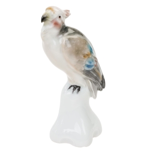67951 FIGURKA PTAKA PAPUGA RĘCZNIE MALOWANA (1).jpg