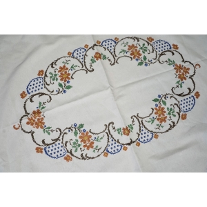 68064 BAWEŁNIANY OBRUS HAFT KRZYŻYKOWY 171 X 140 CM (5).JPG