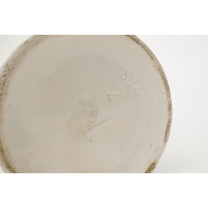 68185 CERAMICZNY RĘCZNIE MALOWANY WAZON Z CHATĄ W TYPIE DELFT (6).JPG