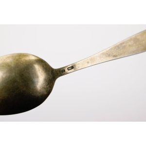 68196 ROSJA KOMPLET 5 EMALIOWNYCH SREBRNYCH ŁYŻECZEK DO KAWY PRÓBA 875 WAGA ŁĄCZNA 75,8 G (5).JPG