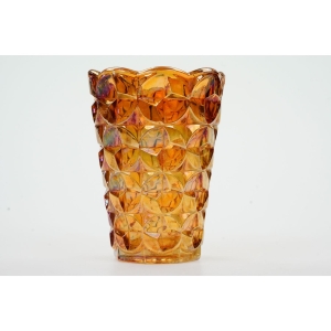 68433 DIA BERLIN LÜTTICH CARNIVAL GLASS IRYZOWANY WAZON (2).JPG
