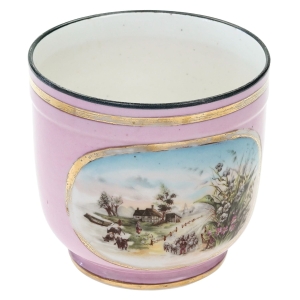 BAUDOUR ZABYTKOWA DONICA OSŁONKA NA DONICZKĘ Z PEJZAŻEM