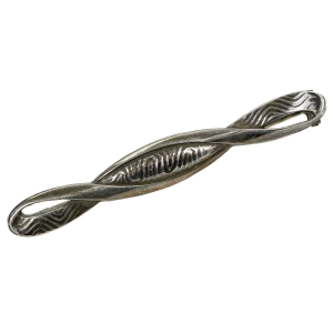 68723 SREBNA STARA BROSZKA PLECIONKA WAGA 3,9 PRÓBA 835 G (1).jpg