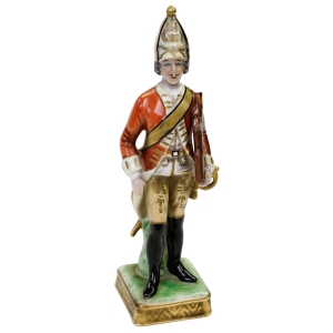 CAPODIMONTE? FIGURA GRENADIERA ŻOŁNIERZA