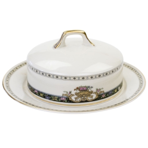 68807 PIRKENHAMMER KOŚĆ SŁONIOWA I KWIATOWA BORDIURA MASELNICA (1).jpg