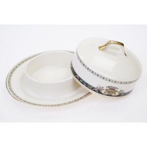 68807 PIRKENHAMMER KOŚĆ SŁONIOWA I KWIATOWA BORDIURA MASELNICA (4).JPG