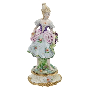 68904 L SERAFIN CAPODIMONTE PIĘKNA FIGURA DAMY JESIENNEJ - JESIENI (1).jpg