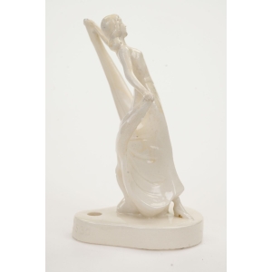 68907 ŁADNA FIGURA KOBIETY W SUKNI W STYLU SECESJI CERAMIKA (3).JPG