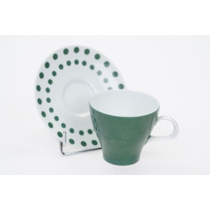 69071 THOMAS ROSENTHAL T. WIRKKALA FINLANDIA GRÜN ŚWIETNY SERWIS DO KAWY NA 4 OSÓB (6).JPG