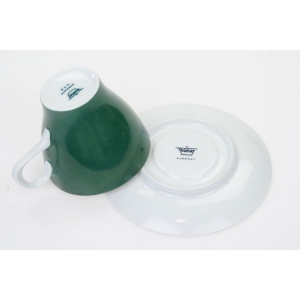 69071 THOMAS ROSENTHAL T. WIRKKALA FINLANDIA GRÜN ŚWIETNY SERWIS DO KAWY NA 4 OSÓB (7).JPG