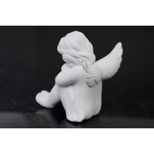 69166 ROSENTHAL FIGURKA SIEDZĄCEGO ANIOŁKA ZE ŚWIECZNIKIEM WYSOKOŚĆ 10 CM (3).JPG