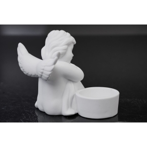 69166 ROSENTHAL FIGURKA SIEDZĄCEGO ANIOŁKA ZE ŚWIECZNIKIEM WYSOKOŚĆ 10 CM (4).JPG