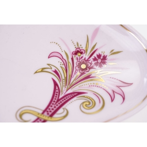 69212 ROYAL DUX OWALNA PATERKAZ RÓŻOWEJ PORCELANY (3).JPG