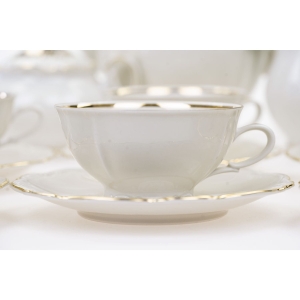 69218 MITTERTEICH KOŚĆ SŁONIOWA I ZŁOCENIA ELEGANCKI SERWIS DO KAWY 6 OSÓB (3).JPG