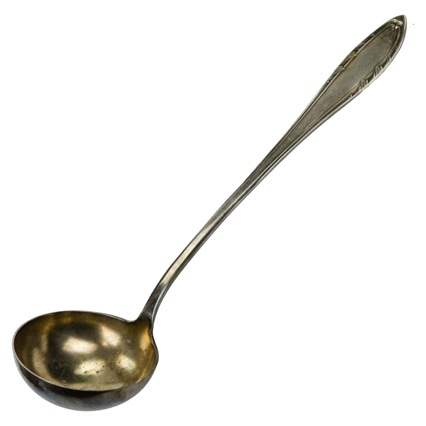 69311 PLATEROWANA SREBREM PIĘKNA CHOCHLA ŁYŻKA WAZOWA (1).jpg