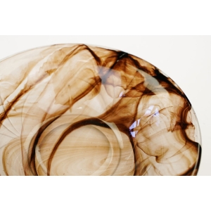 69401 WALTHER ORLA RARYTAS SZKŁO ORALIT SEPIA CLOUD MISECZKA ART-DECO (3).JPG