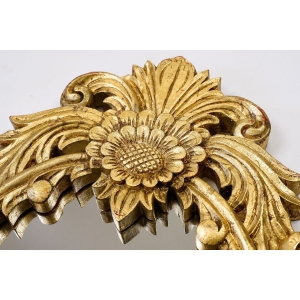 69407 PAŁACOWE LUSTRO W ZŁOTEJ OZDOBNEJ RAMIE (3).JPG