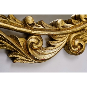 69407 PAŁACOWE LUSTRO W ZŁOTEJ OZDOBNEJ RAMIE (4).JPG