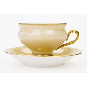 69419 KOPENHAGA KREMOWO-BEŻOWA FILIŻANKA ZE SPODKIEM (2).JPG