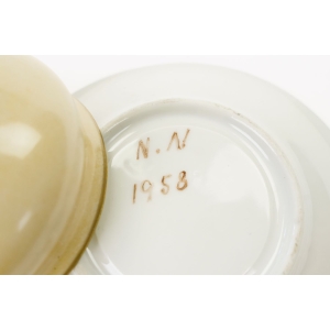 69419 KOPENHAGA KREMOWO-BEŻOWA FILIŻANKA ZE SPODKIEM (5).JPG