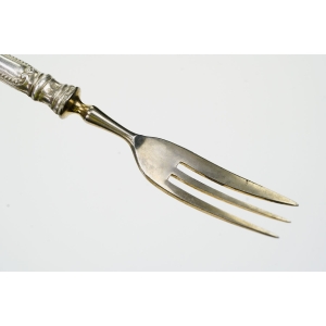 69474 SREBRO PRÓBY 835 KOMPLET WIDELCZYKÓW DO CIAST SREBRNE TRZONKI (3).JPG