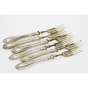 69474 SREBRO PRÓBY 835 KOMPLET WIDELCZYKÓW DO CIAST SREBRNE TRZONKI (6).JPG