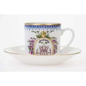 69755 PORCELAINE D’AUTEUIL – PARIS MOKKA ZE SPODKIEM Z MONOGRAMEM (2).JPG