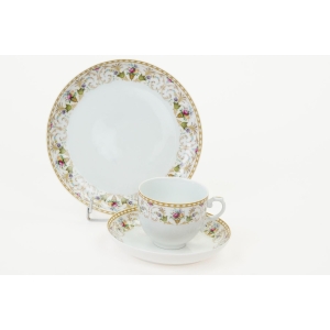 69894 FÜRSTENBERG ŚLICZNA ŚNIADANIÓWKA WAZY Z KWIATAMI (4).JPG