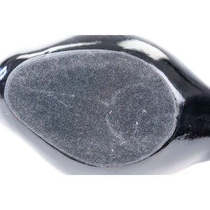 69933 CERAMICZNA KACZKA FIGURA KACZORA CZARNO-BRĄZOWA (7).JPG