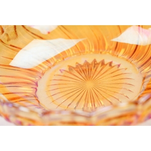 69938 INWALD ELINKE CARNIVAL GLASS IRYZOWANA MISA W KWIATUSZKI IRYZOWANE SZKŁO (3).JPG