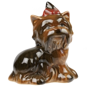 GOEBEL PIES YORK FIGURKA ŁADNY PIESEK Z KOKARDKĄ