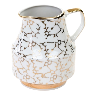 70071 CHODZIEŻ ROMAN MLECZNIK DZBANUSZEK DO ŚMIETANKI BIEL I ZŁOCENIA II (1).jpg