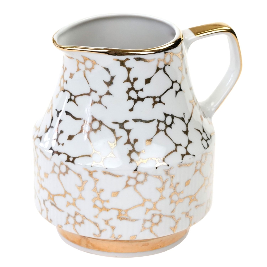 70071 CHODZIEŻ ROMAN MLECZNIK DZBANUSZEK DO ŚMIETANKI BIEL I ZŁOCENIA II (1).jpg