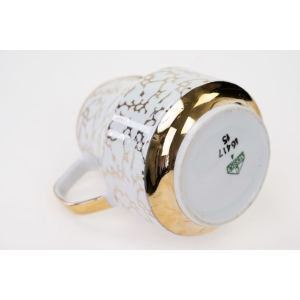 70071 CHODZIEŻ ROMAN MLECZNIK DZBANUSZEK DO ŚMIETANKI BIEL I ZŁOCENIA II (4).JPG