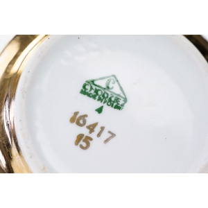 70071 CHODZIEŻ ROMAN MLECZNIK DZBANUSZEK DO ŚMIETANKI BIEL I ZŁOCENIA II (5).JPG