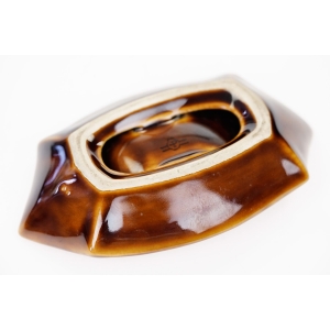 70123 PRUSZKÓW RYBKA POPIELNICA POPIELNICZKA Z LAT 6070-TYCH W BRĄZIE (4).JPG