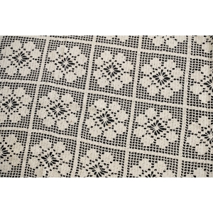 70136 SZYDEŁKO PIĘKNY OBRUS W KWIATKI W KREMIE 150 X 112 CM (2).JPG